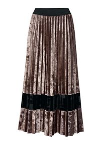 Heine, Damen Rock, Bronze / Schwarz