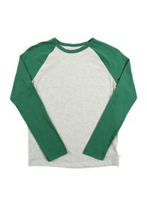 GAP, Longsleeve, Grau / Smaragd