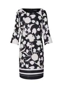 comma, Damen Kleid, Mischfarben / Schwarz
