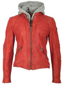 Gipsy, Damen Lederjacke 'FRISBY LEGV', Rot