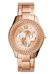 Fossil, Damen Multifunktionsuhr 'STELLA', Rosegold