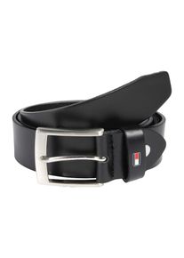 Tommy Hilfiger, Herren Gürtel 'ADAN LEATHER BELT 3.5', Schwarz