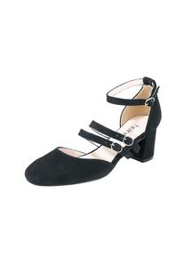 Heine, Damen Pumps, Schwarz