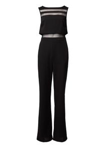 Young Couture By Barbara Schwarzer, Damen Jumpsuit, Schwarz