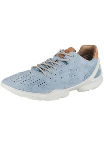Ecco, Damen Sneakers 'Biom Fjuel Navy Yabuck Yak', Hellblau / Hellbraun