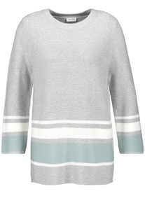 Gerry Weber, Damen Pullover, Beige / Hellgrau / Pastellgrün