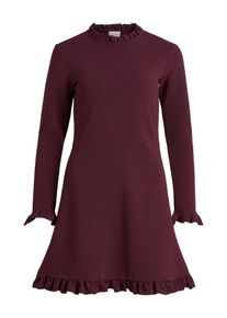 Vila, Damen Kleid, Weinrot