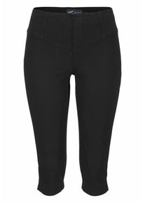 Arizona, Damen Caprijeans 'Shaping', Schwarz