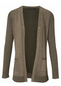 Heine, Damen Strickjacke, Oliv