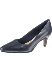 Clarks, Damen Pumps 'Isidora faye' aus Leder, Nachtblau