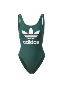 adidas originals, Damen Body, Dunkelgrün / Weiß