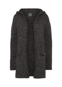Key Largo, Herren Strickjacke 'MST BUDDY', Anthrazit