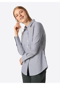 Banana Republic, Damen Bluse, Navy / Wei&szlig;