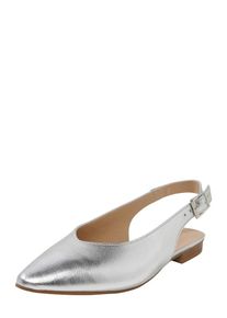 Esprit, Damen Riemchenballerina 'Marni Sling', Silber