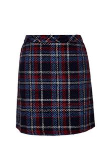 s.Oliver RED LABEL, Damen Rock, Royalblau / Dunkelblau / Dunkelrot / Wei&szlig;