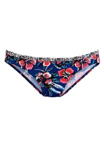 JETTE, Damen Bikinihose, Blau / Mischfarben