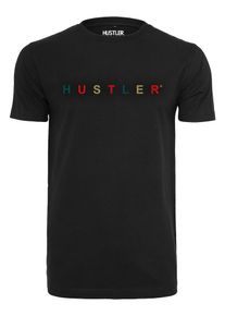 Mister Tee, Herren T-Shirt 'Hustler Embroidery', Schwarz