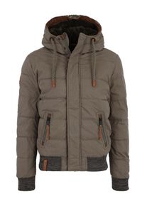 Naketano, Herren Steppjacke 'Was erlauben Strunz', Oliv