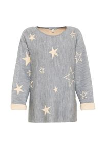 Mavi, Damen Sweatshirt 'STAR', Champagner / Grau