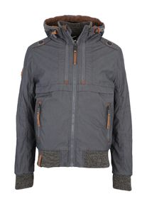Naketano, Herren Jacke 'Checked into rehab', Dunkelblau