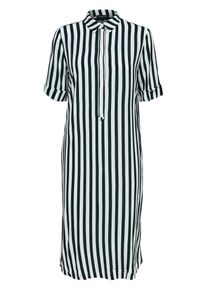 Selected Femme, Damen Kleid, Navy / Weiß