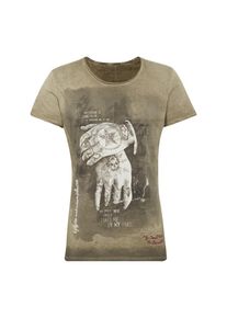 Key Largo, Herren Shirt 'MT ALIVE round', Gr&uuml;n