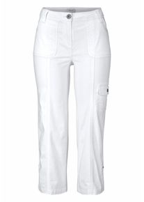 Boysen's BOYSEN'S, Damen Cargohose, Wei&szlig;