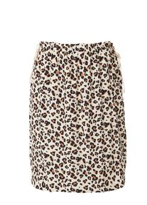 s.Oliver RED LABEL, Damen Rock, Beige / Braun / Schwarz