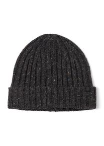 Tom Tailor, Herren Beanie, Schwarzmeliert