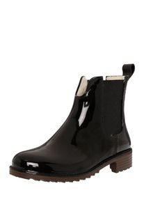 Rieker, Damen Chelsea-Gummistiefel, Schwarz