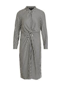 Object, Damen Kleid, Schwarz / Weiß