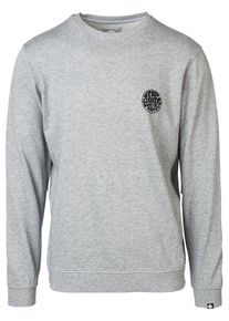 Rip Curl, Herren Wettie Crew Sweatshirt, Grau