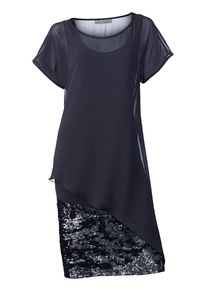 Heine, Damen Cocktailkleid, Nachtblau
