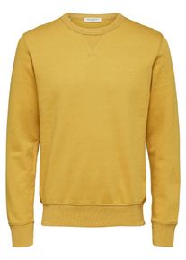 Selected Homme, Herren Sweatshirt 'SLH Simon Crew Neck Sweat W', Honig