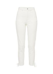 EDITED, Damen Skinny Jeans 'Tatia', White Denim