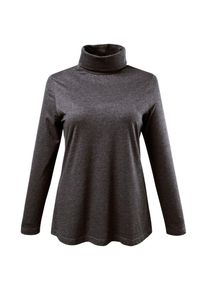 Ulla Popken, Damen Shirt, Anthrazit