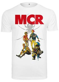 Mister Tee, Herren T-Shirt 'My Chemical Romance Killjoys', Mischfarben / Weiß