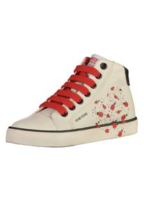 Geox, M&auml;dchen Sneaker, Rot / Wei&szlig;