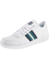 K-Swiss, Herren Sneaker 'Court Clarkson S', Petrol / Wei&szlig;