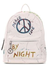SURI FREY, Damen Cityrucksack 'Joy - Peace', Himmelblau / Apfel / Pastellpink / Rubinrot