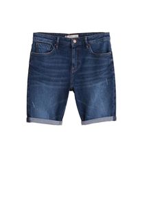 Mango Man, Herren Bermudas 'Rock', Blue Denim