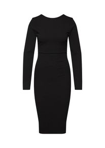 Missguided, Damen Kleid 'LOW BACK MIDI DRESS', Schwarz