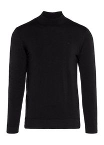 J. Lindeberg J.Lindeberg, Herren 'Newman Turtle Perfect' Merino Rollkragenpullover, Schwarz