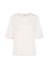 Noisy may, Damen Streifenmuster, Rosa / Wei&szlig;