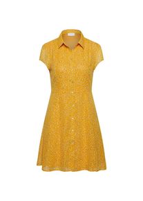 Vila, Damen Kleid, Gelb