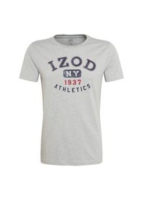 IZOD, Herren Shirt, Blau / Grau