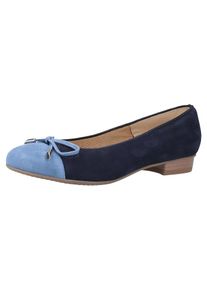 Ara, Damen Ballerina, Navy / Hellblau
