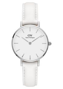 Daniel Wellington, Damen Uhr 'Bondi DW00100250', Silber / Weiß