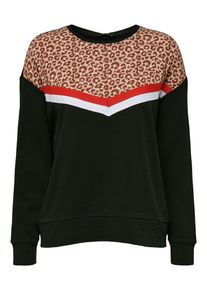 Only, Damen Sweatshirt, Mischfarben / Schwarz