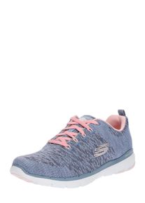 Skechers, Damen Sneaker 'Flex Appeal 3.0', Taubenblau / Hellpink / Weiß